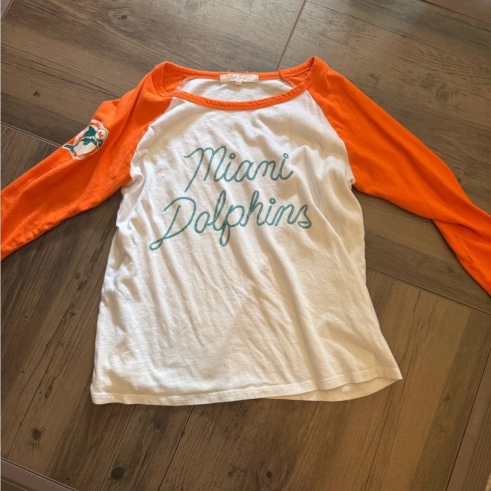 Miami Dolphins Raglan Shirt